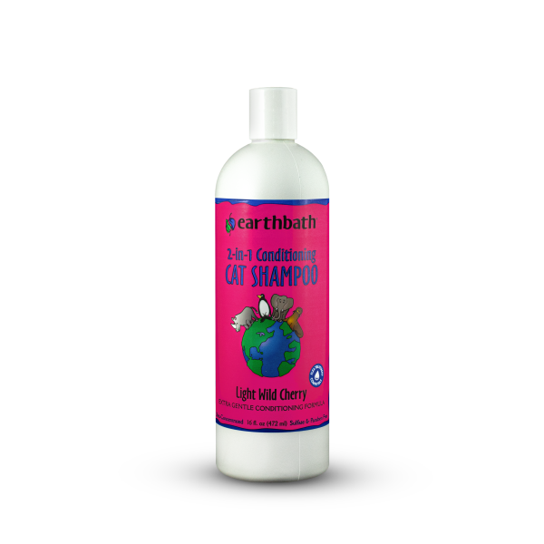 EarthBath - Cat 2 in 1 Cherry Shampoo