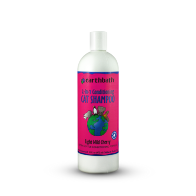 EarthBath - Cat 2 in 1 Cherry Shampoo