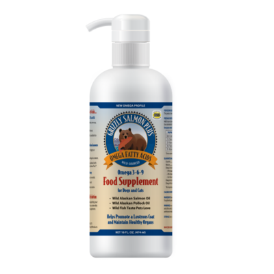 Grizzly Wild Salmon Oil Dog