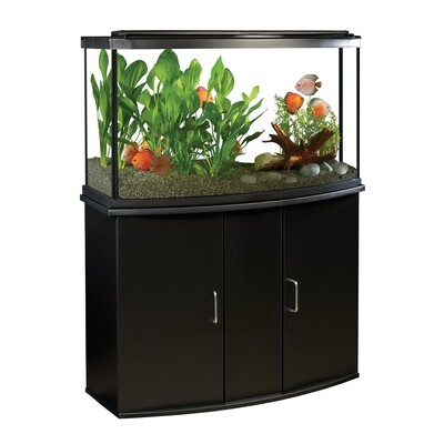 Fluval - 45 Bow Aquarium Stand Black