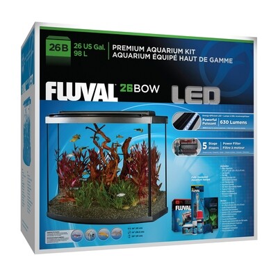 Fluval 26 Gallon Bow LED Aquarium