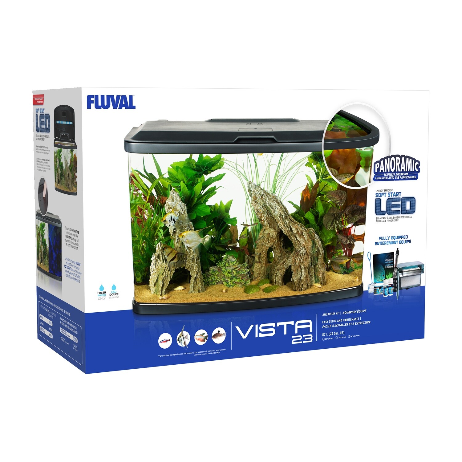 Fluval - Vista Aquarium Kit 23 US gal (87L)
