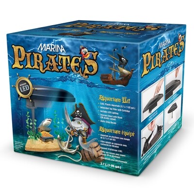 Marina Pirates 1 Gallon Aquarium Kit