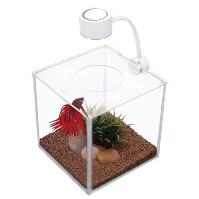 Marina - CUBUS Glass Betta Kit - 3.4 L (0.9 U.S. gal)