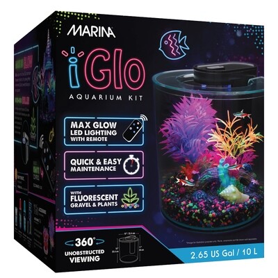 Marina - iGlo 360 Aquarium Kit, 2.65 gal.