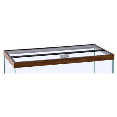 Marineland Hinged Glass Canopy 72&quot;x18&quot;