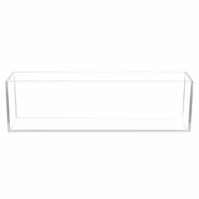 AquaTop High Clarity Bookshelf Style Aquarium 12 Gallons 8.25&quot;x35.4&quot;x9.5&quot;