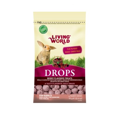 Living World Rabbit Drops 75 g (2.6 oz)