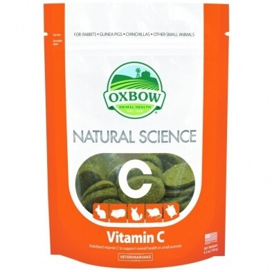 Oxbow Natural Science Skin + Coat Supplement 60 Count