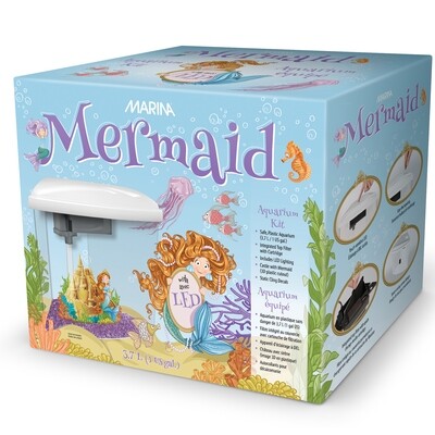 Marina Mermaid 1 Gallon Aquarium Kit