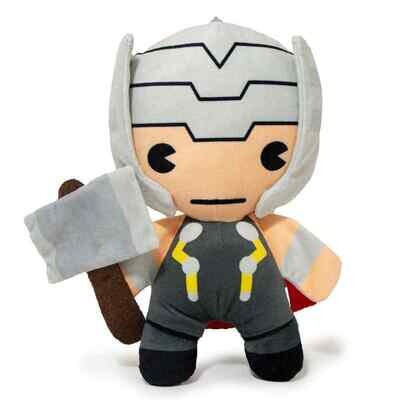 Kawaii Thor with Hammer Standing Pose