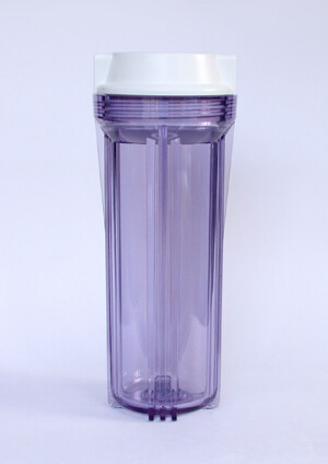 DP RO CLEAR 10 HOUSING W/ 1/4 INLET/ OUTLET
