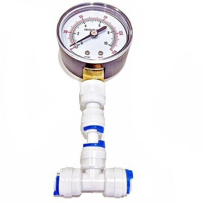 AquaticLife RO Pressure Gauge 1 - 150psi