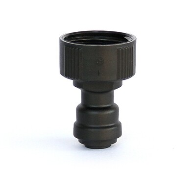 DP RO HOSE ADAPTOR 3/4 FEMALE THREAD TO 1/4 TUBE
