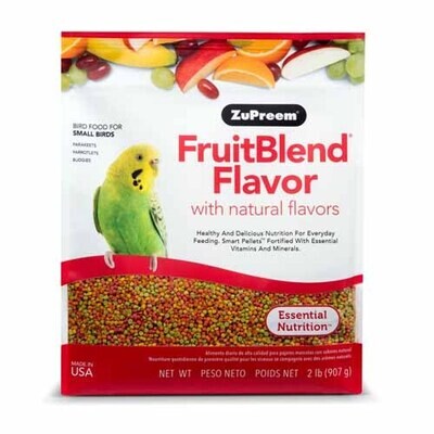 Zupreem FruitBlend Flavor with Natural Flavors for Small Birds 907g