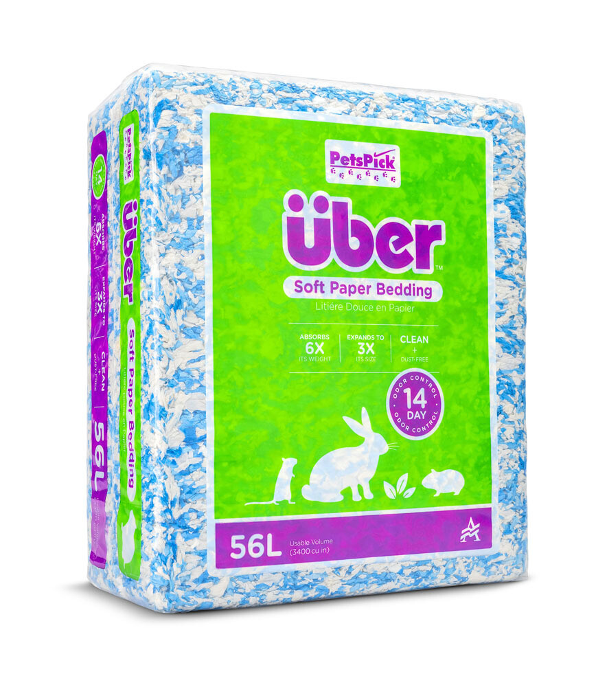 Über Paper Bedding white/blue