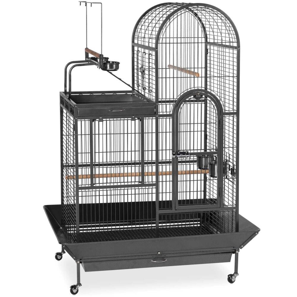 Prevue Double Roof Parrot Bird Cage Condo with Playtop