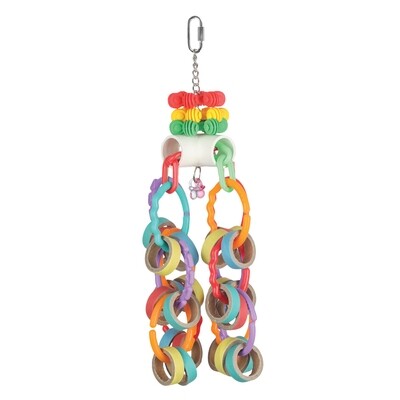 HARI SMART.PLAY Enrichment Parrot Toy - Bagel Cascade