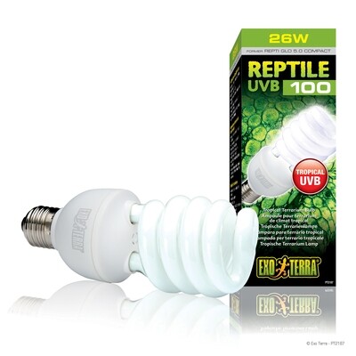 Exo Terra - Reptile UVB100 - 26 W