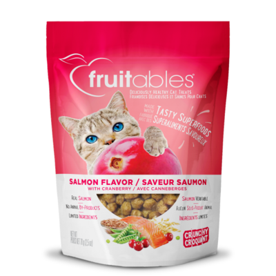 Fruitables Cat Crunchy Treats Salmon &amp; Cranberry 70 g