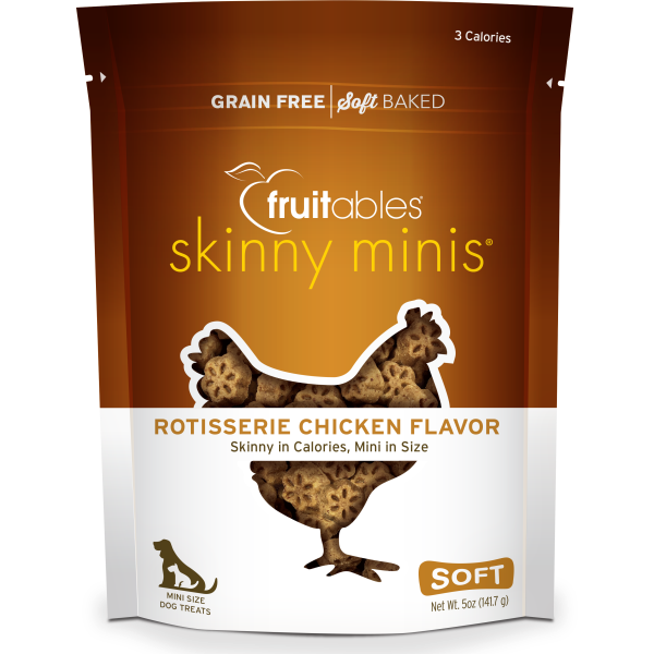 Fruitables Dog Skinny Minis Chicken Chewy Treats 141 g