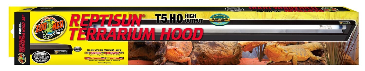 Zoo Med - Reptisun T5 High Output 36 inch Terrarium Hood