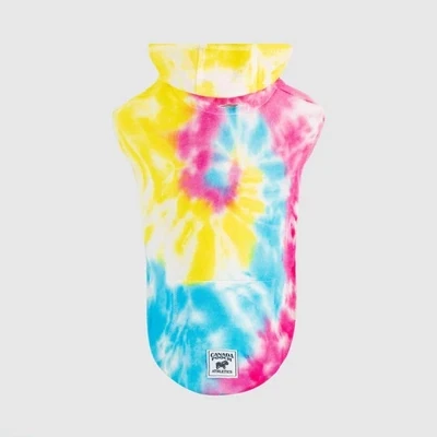 Canada Pooch No Authority Hoodie Tie Dye