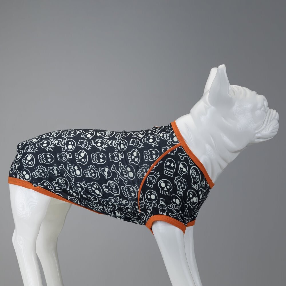 LINDODOGS Funny Skull Tshirt