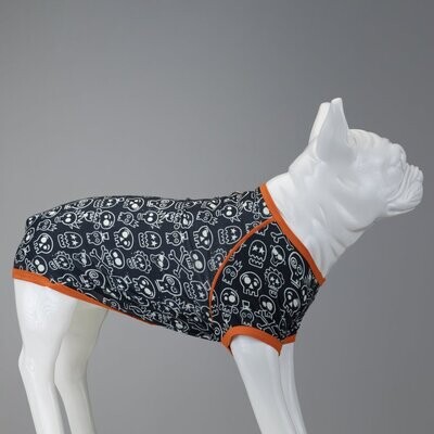 LINDODOGS Funny Skull Tshirt