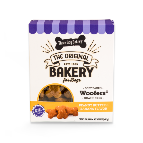 DSC - Three Dog Bakery GF Soft Baked PB &amp; Banana 13oz