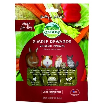 OXBOW SIMPLE REWARDS VEGGIE TREAT 2oz