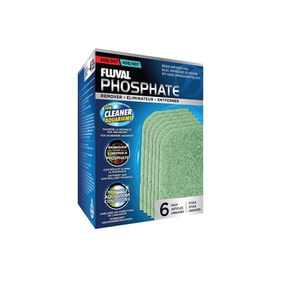 Fluval - 307/407 Phosphate Remover Pad, 6pcs