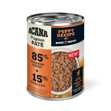 MOQ12 ACANA Premium Chunks - Puppy Recipe in Bone Broth