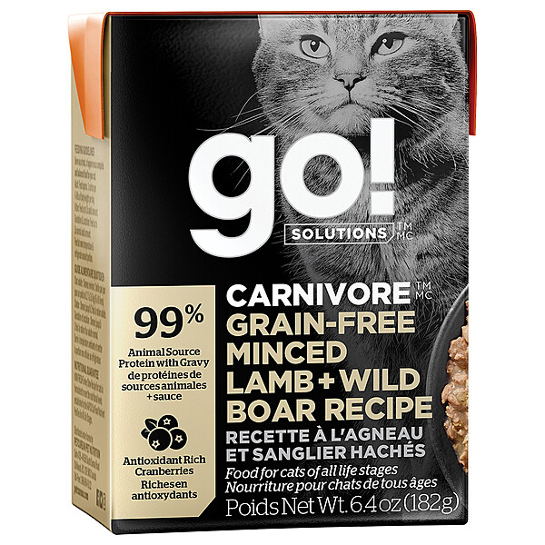 GO! Carnivore Minced Lamb &amp; Boar 6.4OZ | Cat
