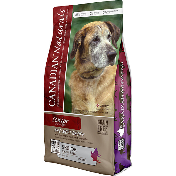 Canadian Naturals Grain Free Red Meat Senior 24LB