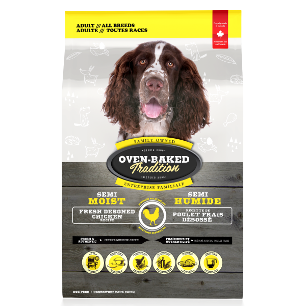 Oven-Baked Tradition Dog Semi-Moist Chicken 5 lb