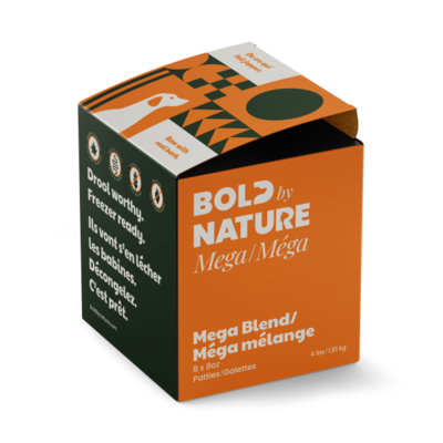 Bold by Nature Dog Mega Blend Patties 4 lb