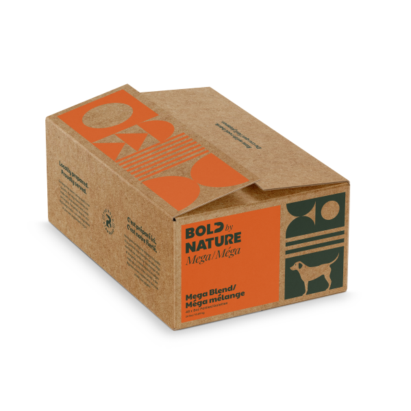 Bold by Nature Dog Mega Blend Patties 24 lb