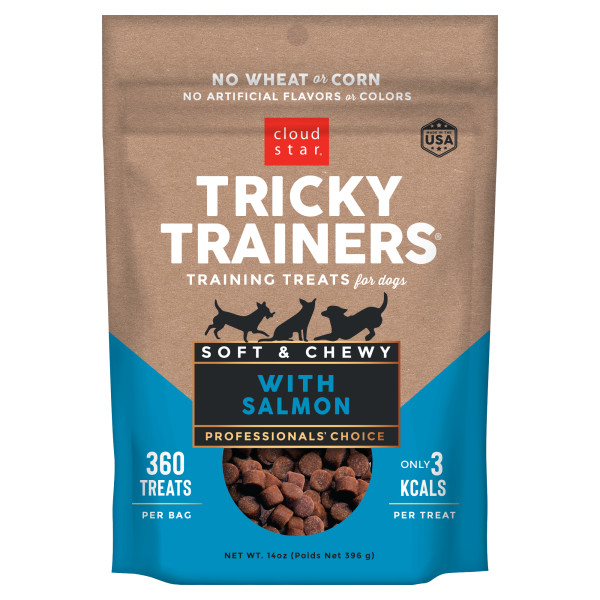Cloud Star Tricky Trainers Chewy Salmon Treat