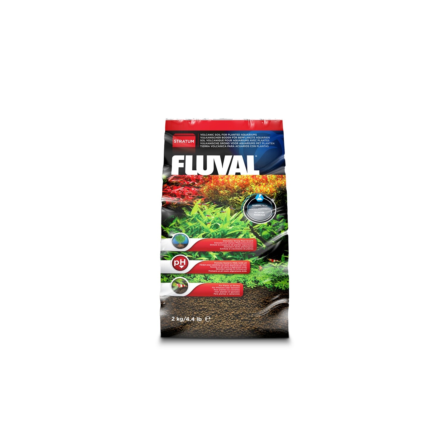 Fluval - Plant and Shrimp Stratum - 2 Kg / 4.4 lb