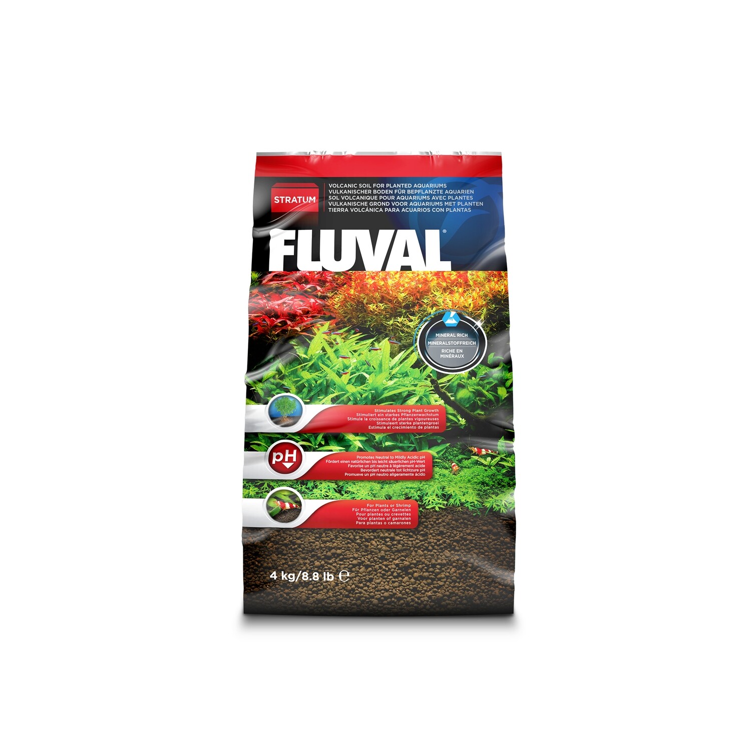 Fluval - Plant and Shrimp Stratum - 4 Kg / 8.8 lb