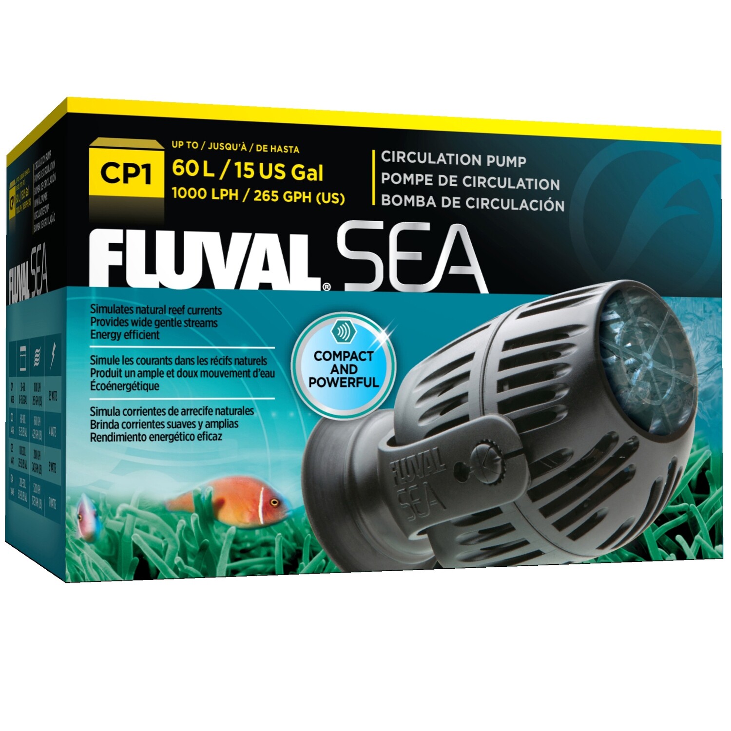 Fluval - Sea CP1 Circulation Pump - 3.5 W - 1000 LPH (265 GPH)