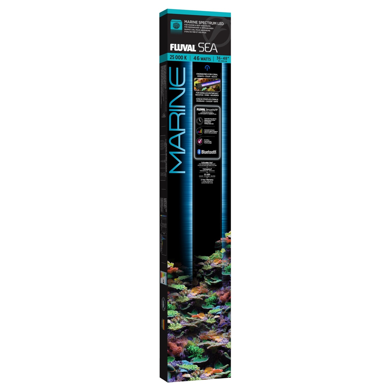DSC Fluval SEA - Marine Spectrum LED with Bluetooth - 46 W - (36-48 in)