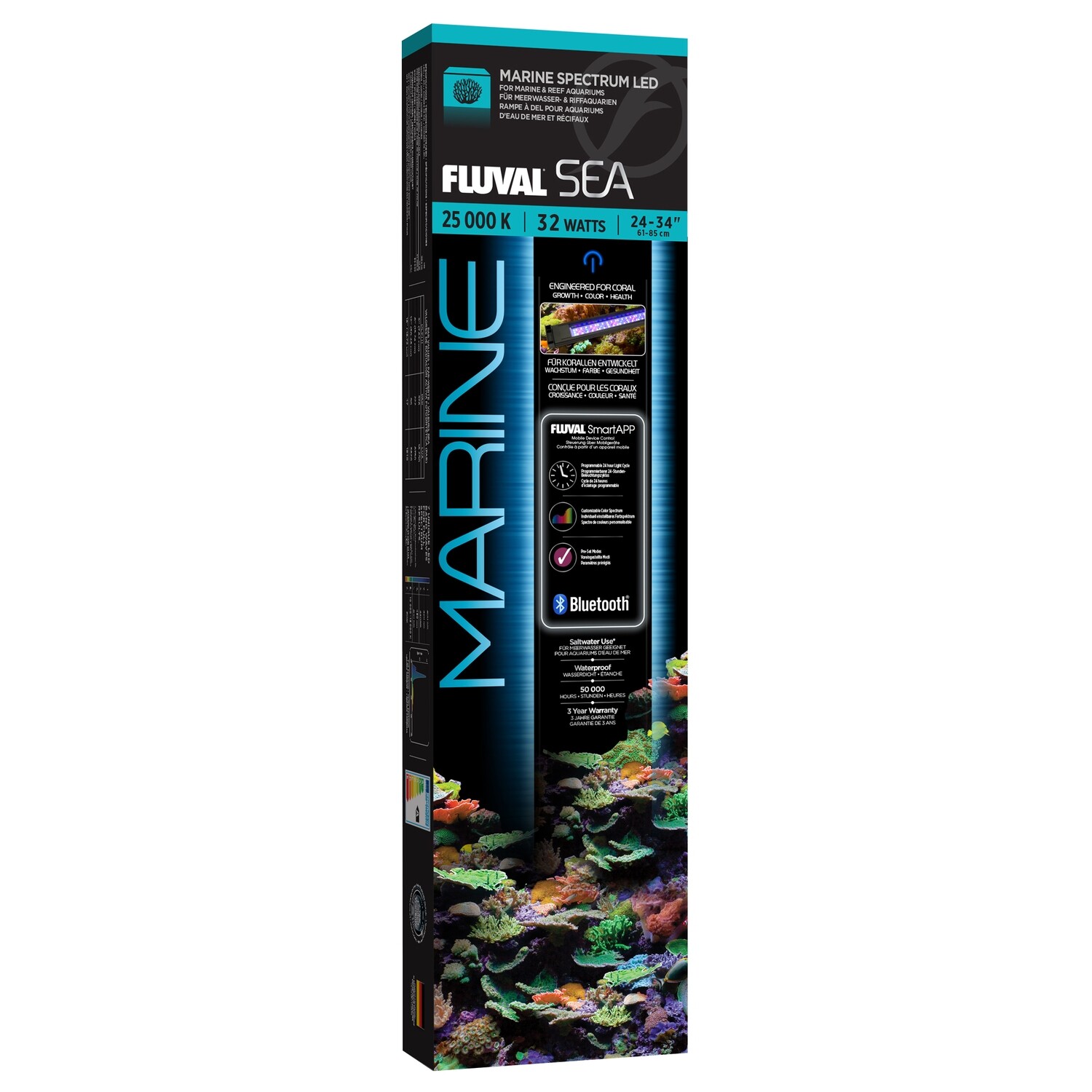 DSC Fluval SEA - Marine Spectrum LED with Bluetooth - 32 W - (24-34 in)