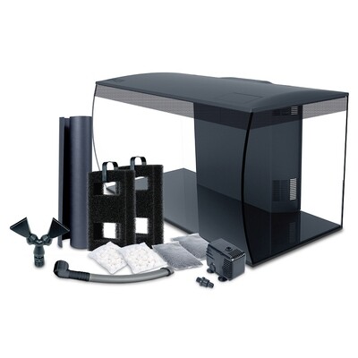 Fluval Sea Flex 32.5 Saltwater Aquarium Kit - 123 L (32.5 US gal) - Black