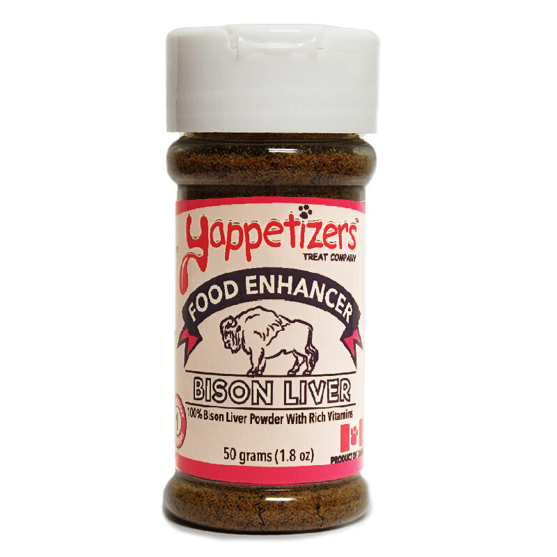 Food Topper Bison Liver 50g