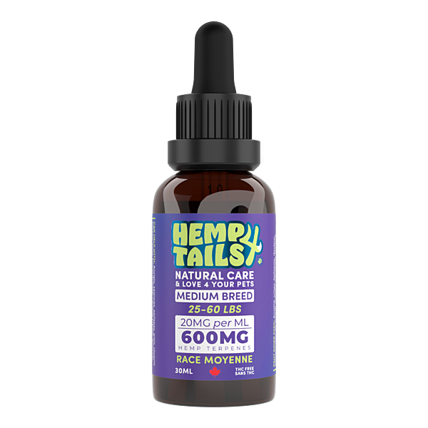 Hemp Seed Oil Medium Breed 600MG/30ML