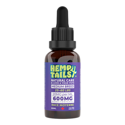 Hemp Seed Oil Medium Breed 600MG/30ML