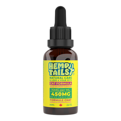 Hemp Seed Oil Wild Salmon 450MG/30ML | Cat