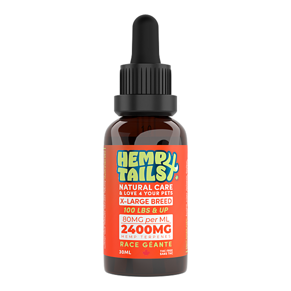 Hemp Seed Oil XLarge Breed 2400MG/30ML
